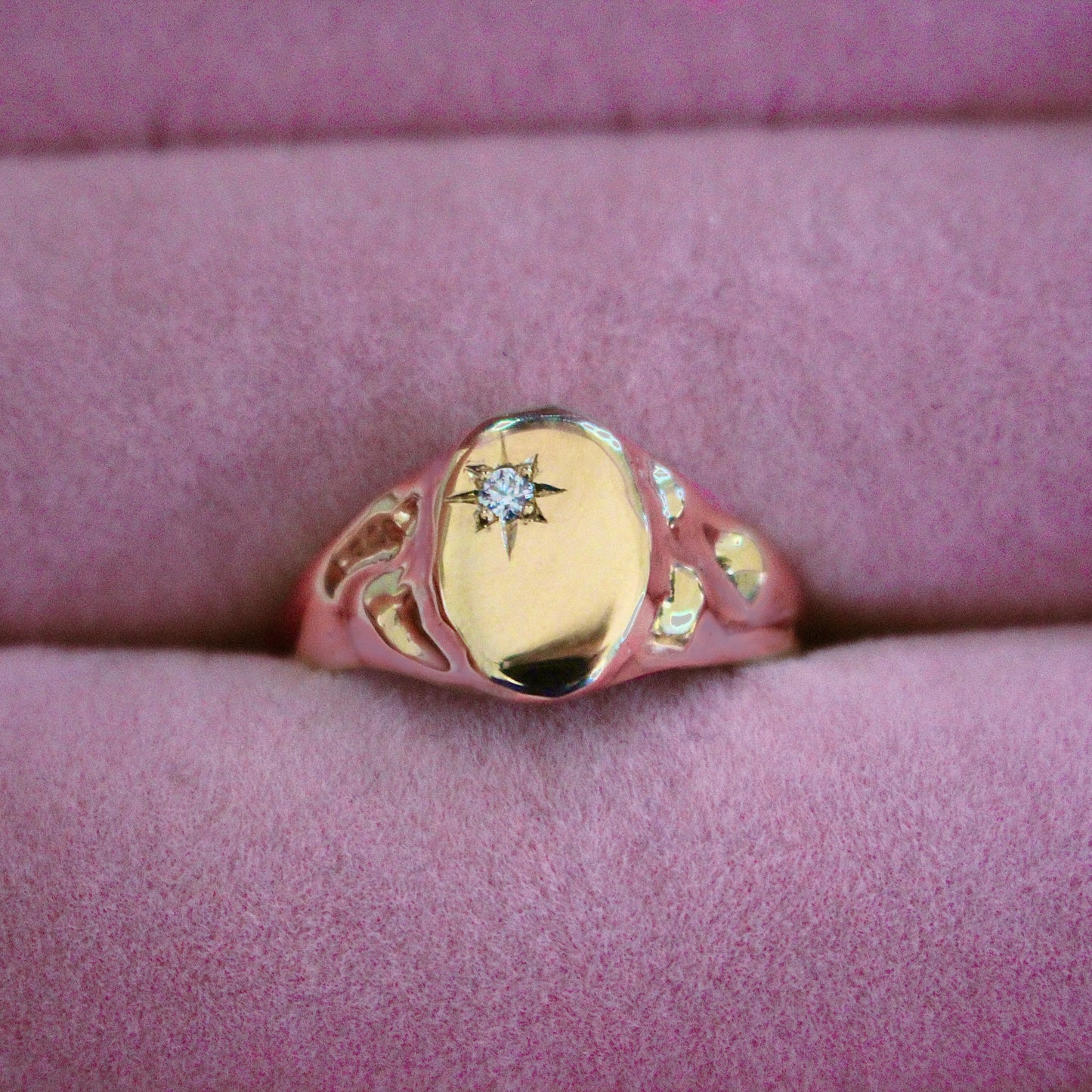 Diamond Signet | Size P