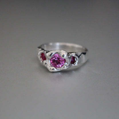 Pink Glimmer Ring | Size O