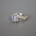 moonstone glow ring  | size O