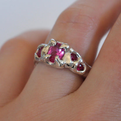 Mega Pink Ring | Size N