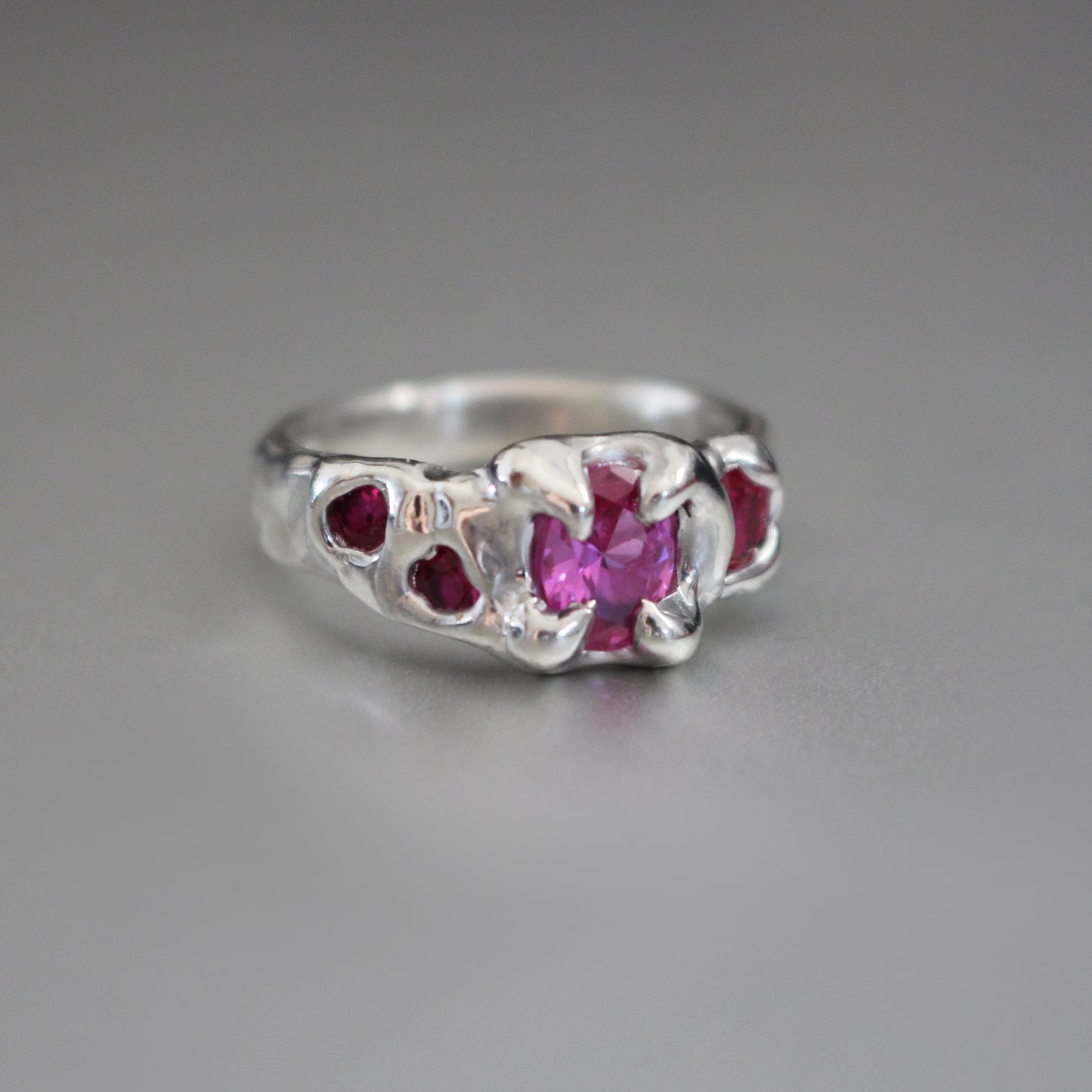 Mega Pink Ring | Size N