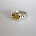 yellow sapphire bezel | size L