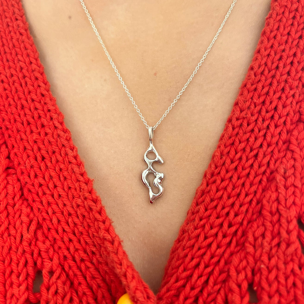 ghost necklace