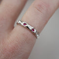 hidden ruby ring | M