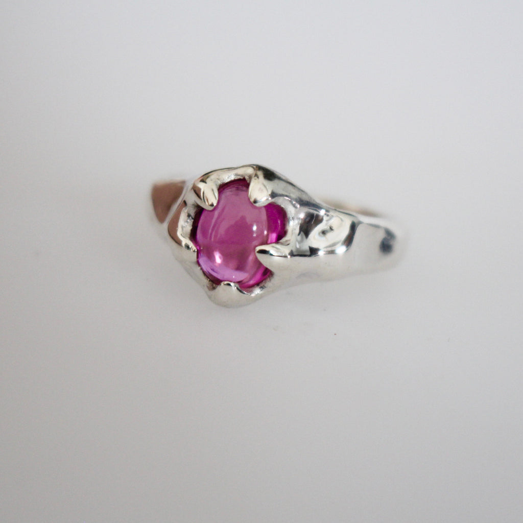 pink glow ring | size M