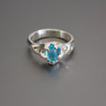 topaz glow ring | Size O