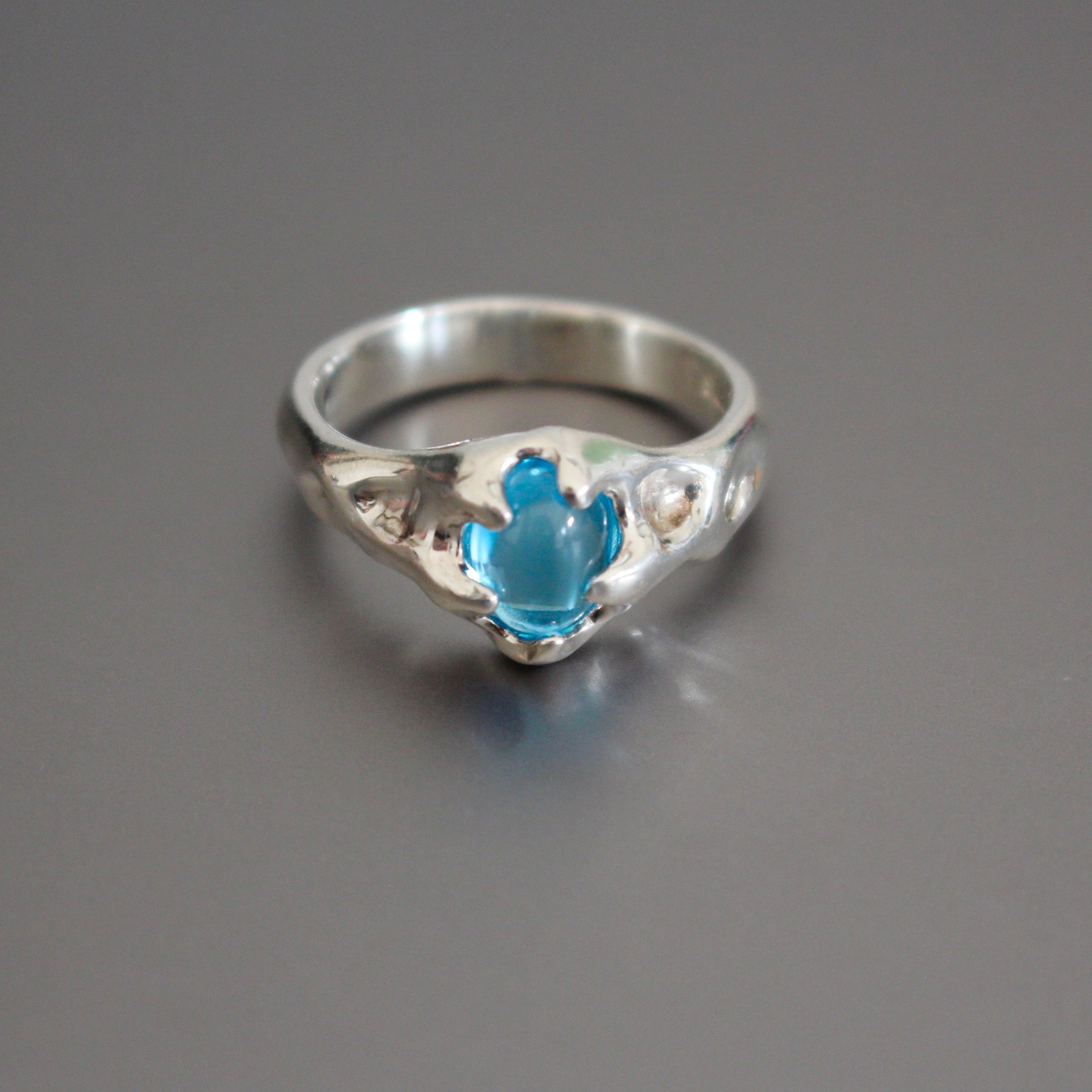 topaz glow ring | Size O