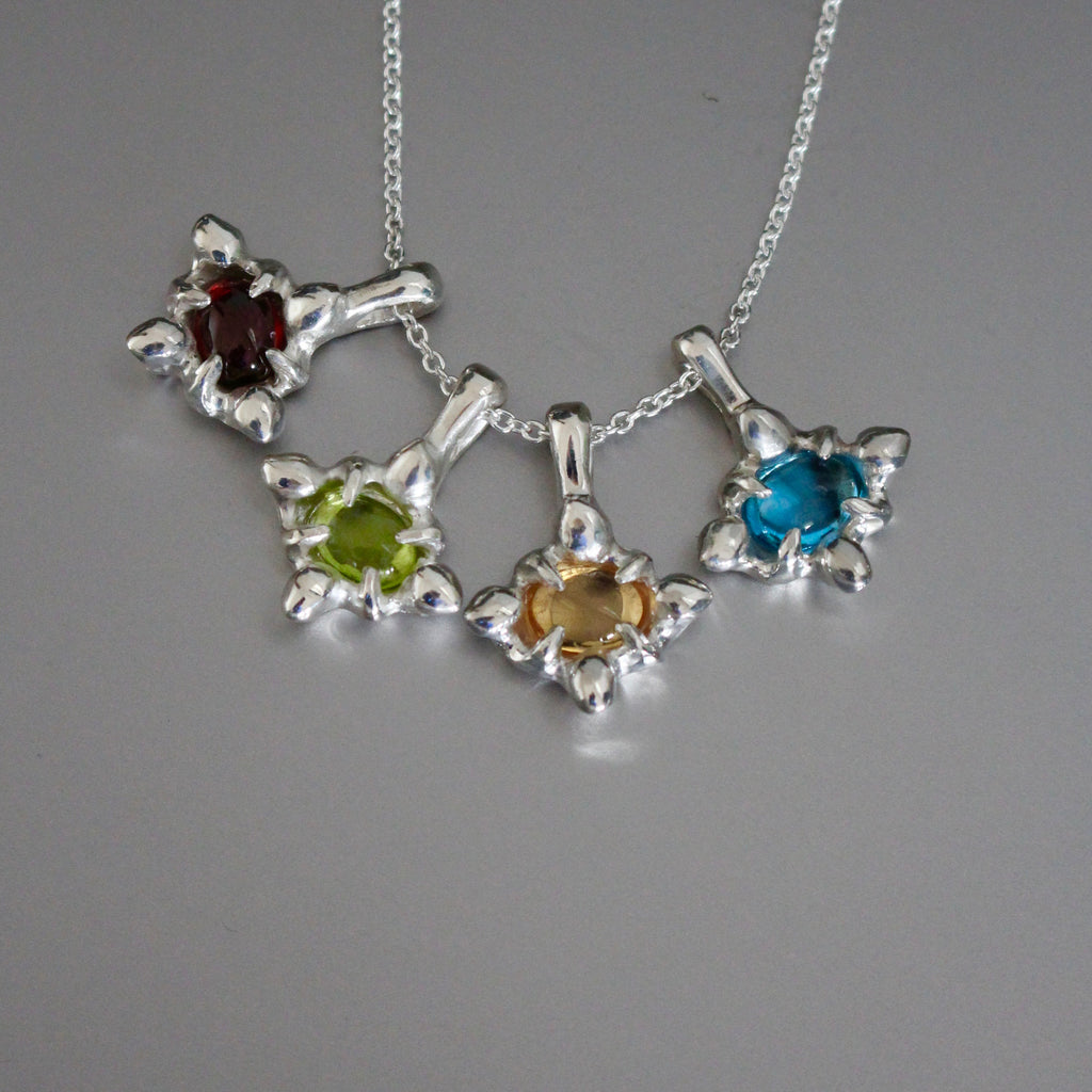 iris necklace