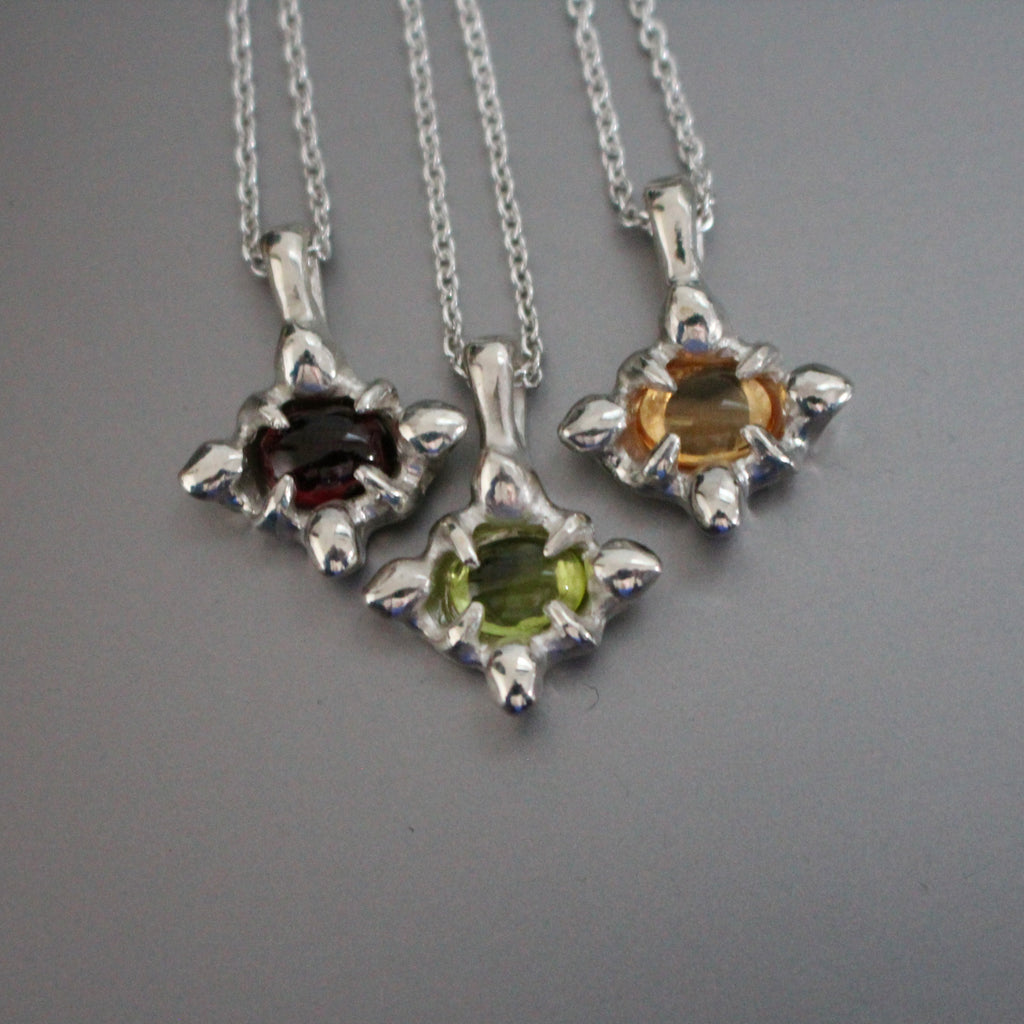 iris necklace