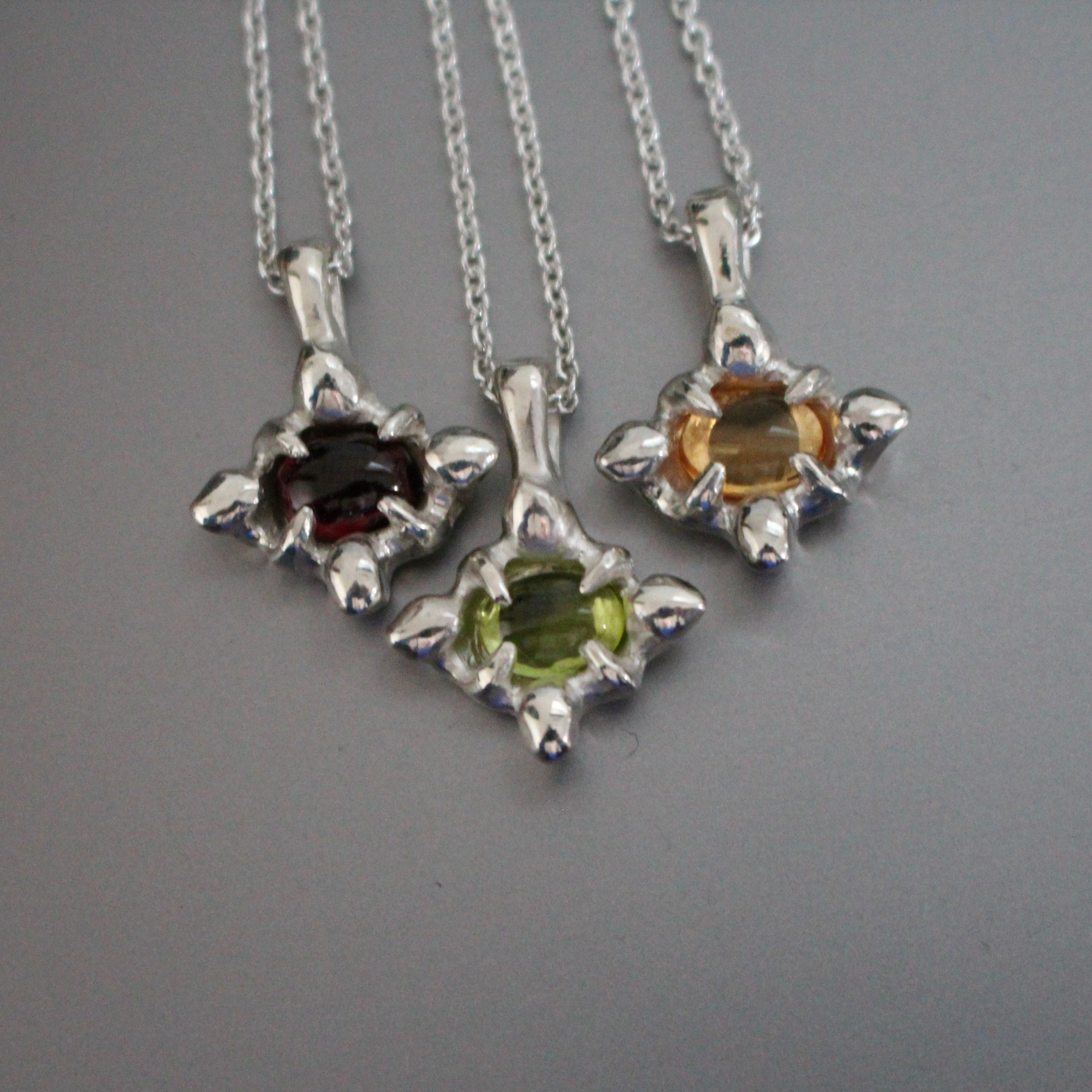 iris necklace