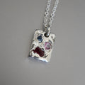 gem melt necklace