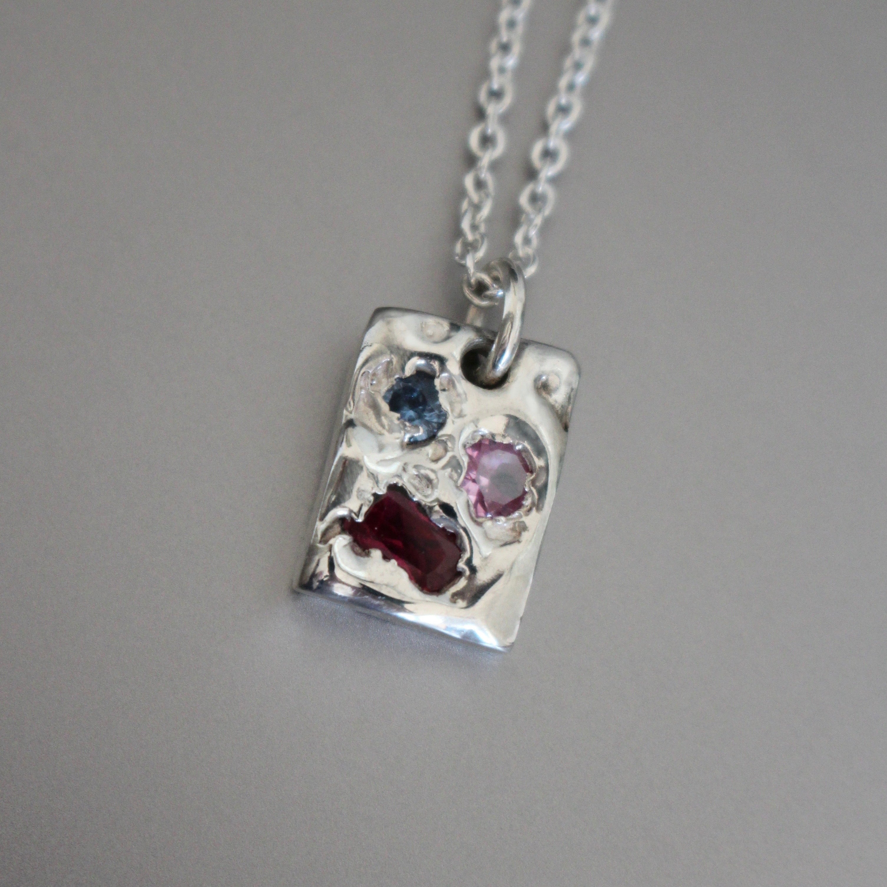 gem melt necklace