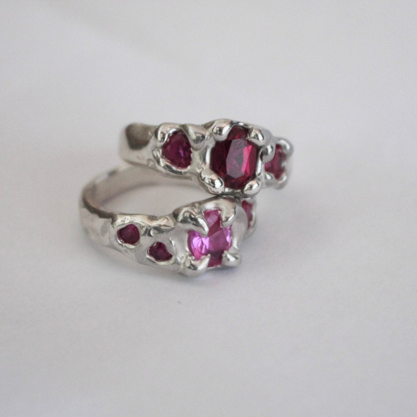 Ruby Cloud Ring | Size O