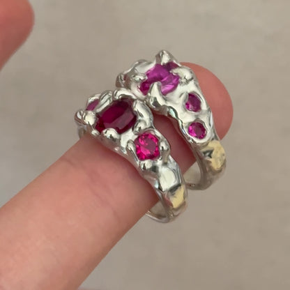 Mega Pink Ring | Size N