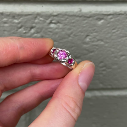 Pink Glimmer Ring | Size O